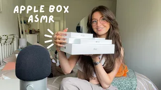 ASMR Tapping on ONLY Apple boxes🎧