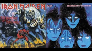Iron Maiden - The Number Of The Beast Vs KISS Creatures Of The Night (For Waylon Lattimer)
