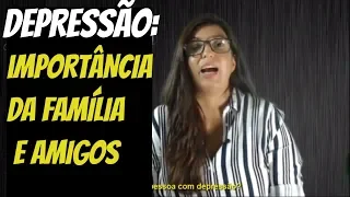 depressao importancia de família e amigos