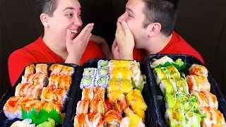Sushi With My Ex-Girlfriend • MUKBANG