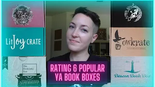 RATING EVERY YA BOOK SUBSCRIPTION BOX I'VE GOTTEN...