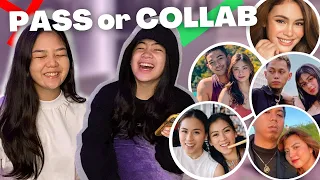 PASS or COLLAB! (with PINOY YOUTUBERS) | Nina Stephanie