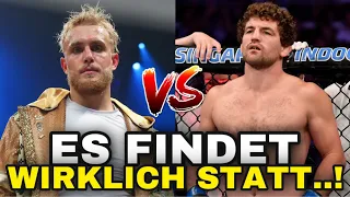 YOUTUBER vs UFC FIGHTER ist OFFIZIELL!