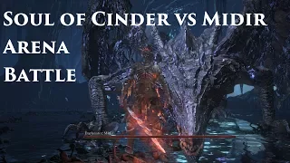 Soul of Cinder vs Midir - Arena Battle with Debug Control