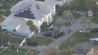 Shots fired at SWAT at home of Port Richey Mayor | Action Air 1 over the scene