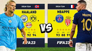 Haaland vs. Mbappe DREAM TEAMS