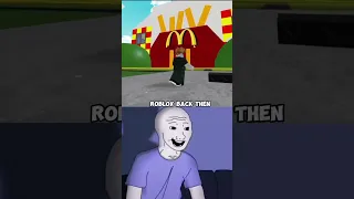 Roblox then and now😔 #roblox #shorts #robloxshorts #viral #trending #robloxedit #nostalgia #sad