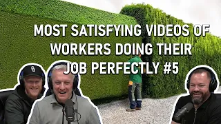Most Satisfying Videos Of Workers Doing Their Job Perfectly REACTION | OFFICE BLOKES REACT!!