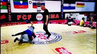 ЯРИК против ТЯЖЕЛОВЕСОВ. FCF MMA. Школа Магдиева.