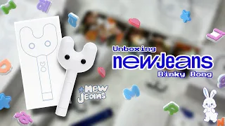 Unboxing NewJeans Official Light Stick 🐰