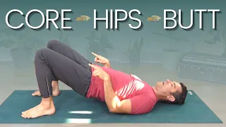 Yoga Workout for Core, Hips and Butt | David O Yoga