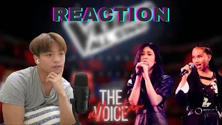 พุ่งทะยานเหมือนจรวด Reaction คริสตา VS แพร ชนาภรณ์ - Unstoppable - Battle - The Voice All Stars