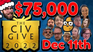 CIV 6 CHARITY EVENT - RAISING MONEY FOR THE KIDS TheCivGive2022 IS HERE - Civ 6 Multiplayer