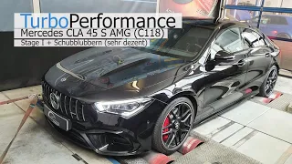 Mercedes CLA45 S AMG (C118) mit TurboPerformance Stage I 💥 496PS / 658Nm 💥 dezentem Schubblubbern 🔊