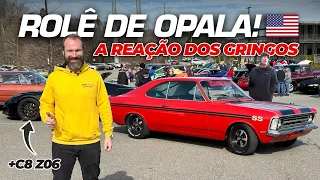 REACTIONS of the brazilian OPALA in the USA were incredible! I drove a 2023 C8 Corvette Z06!