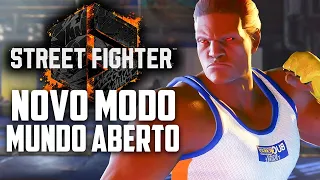 Street Fighter 6 no MUNDO ABERTO o novo modo WORLD TOUR