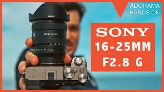 Sony FE 16-25mm F2.8 G Lens | Hands On with Sal D'Alia