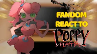 Fandom react to Poppy Playtime/part:3 #newvideo #poppyplaytime #mommy