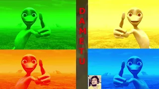 DAMITO vs BAD SANTA vs ME KEMASTE  DANCE Challenge Remix part1 with 4 COLOR ORNAGE GREEN YELLOW BLUE