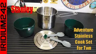 New:  Stanley Adventure Stainless Cook Set For Two!