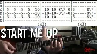 Start Me Up Chords & Guitar Tab with Guitar Lesson by Rolling Stones