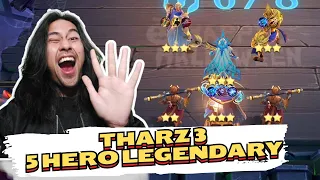 Magic Chess - Tharz Skill 3 - Gord , Alucard , Gatot , Aurora , Sun !!! 5 Hero Legendary Auto Win !!