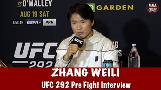 Zhang Weili If Amanda Lemos “makes a tiny mistake I can finish her” at UFC 292