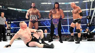 WWE 27 September 2021 - Roman Reigns Vs Brock Lesnar Vs Goldberg Vs Drew McIntyre, Spectacular Clash