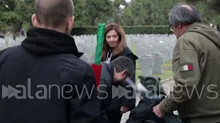 Milano, commemorazione caduti Rsi al Campo X