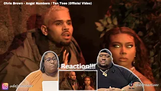 Chris Brown - Angel Numbers / Ten Toes (Official Video)|REACTION!!!