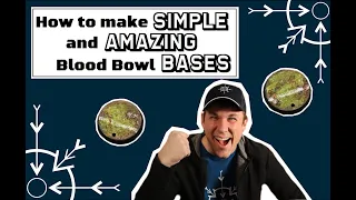 How to make EASY and AMAZING Blood Bowl Bases!