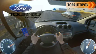 Ford Transit Connect 1.8TDCI (66kW) |80| 4K DRIVE POV - ENGINE, ACCELERATION, BRAKES🔸TopAutoPOV