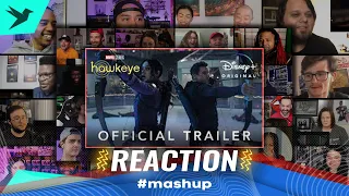 Hawkeye Official Trailer Reaction Mashup