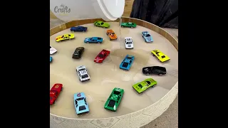 Model Cars Table with Epoxy Resin #shorts #dly&crafts