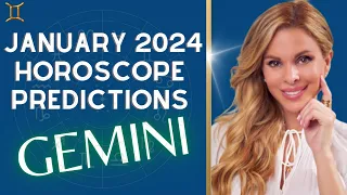January 2024 PREDICTIONS | GEMINI Zodiac Sign (Love * Money * Career)