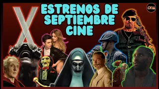 Estrenos De Cine Septiembre 2023 😨🕵️‍♂️❌💀