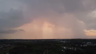 Clouds rolling in yesterday with DJI Mini 2 SE