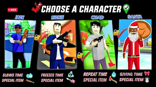 HOW TO UNLOCK ALL CHARACTER IN DUDE THEFT WARS | 🔐 Richie Unlock Chad and Santa Full Season Gameplay