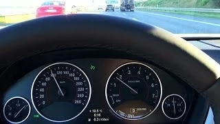 BMW 435i Verbrauch Benzin Autobahn F33 Cabrio Gasoline Consumption Highway Autostrada