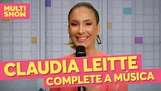 "Complete A Música" com Claudia Leitte | Bastidores | Música Multishow