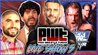 PWT Live Show #5 - CM Punk Destroys AEW, Tony Khan, Jack Perry, Young Bucks w/ Ariel Helwani