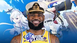 LeBron James Scream If You Love Azur Lane