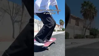 How To Pop A Higher Ollie! #shorts