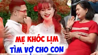 Mẹ KHÓC NỨC NỞ tìm vợ cho con sợ Ế THÂM NIÊN khiến MC Quyền Linh xót xa nghẹn lòng-Hẹn Hò Quyền Linh