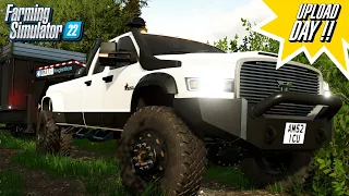 LIVE Modding - TLX3500 Crewcab Long Beds UPLOAD DAY! Farming Simulator 22