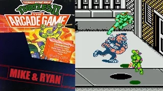 Teenage Mutant Ninja Turtles II: The Arcade Game (NES) Mike & Ryan