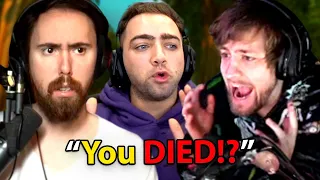 Sodapoppin & Asmongold Find Out Mizkif Died in Hardcore WoW