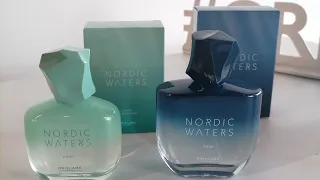 Новинки. Парфюмерная вода Nordic Waters для неё и для него 43122 38550  10 каталог Орифлэйм 2022