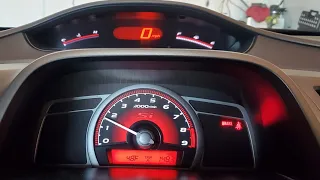 How to: Perform the Throttle Relearn  Procedure on a 8th gen 2006 Honda Civic Si 2.0L k20z3 ivtec