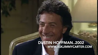 Oscar winning actor Dustin Hoffman talks about ugly actors, the press and confidence.